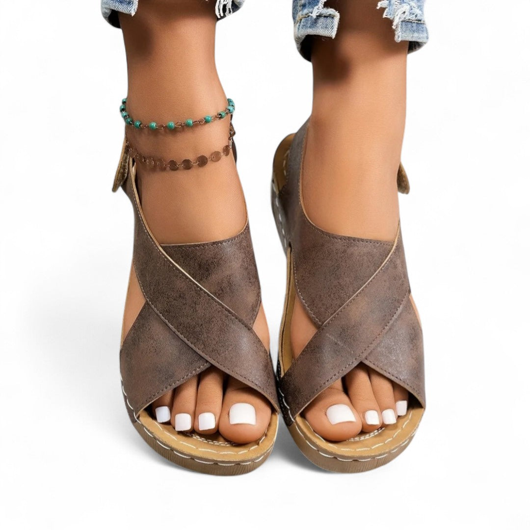 Sana Wedge Platform Sandals