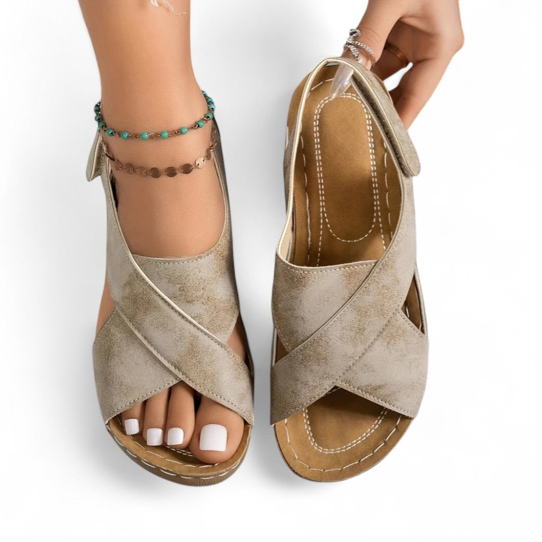 Sana Wedge Platform Sandals