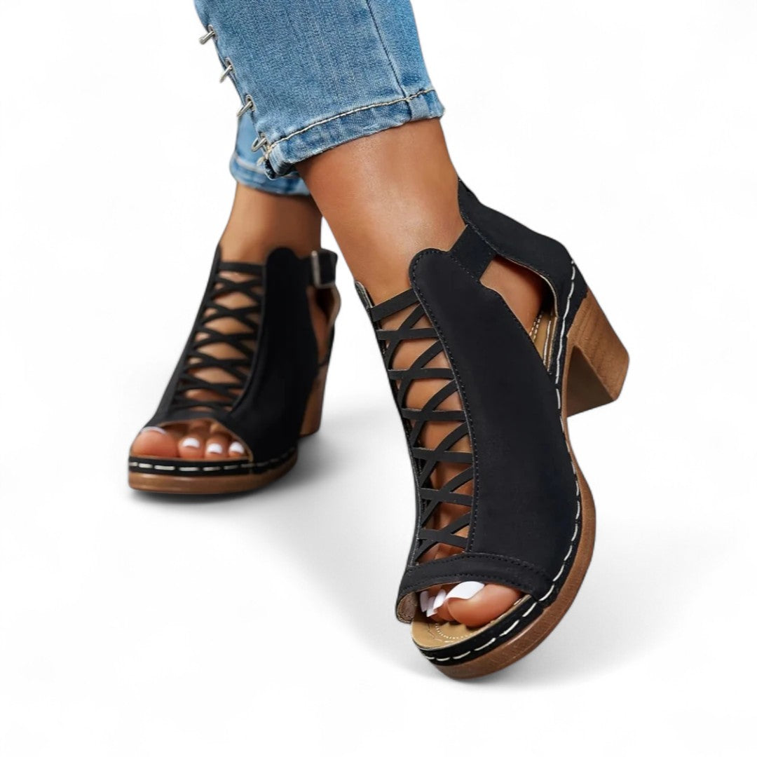 Celeste Cross Sandals