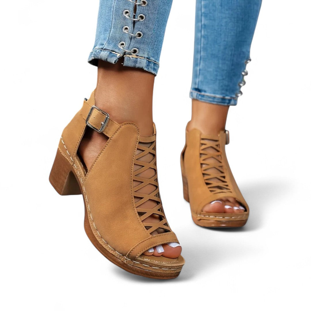 Celeste Cross Sandals