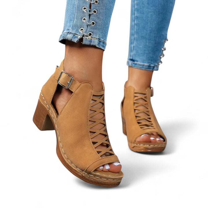 Celeste Cross Sandals