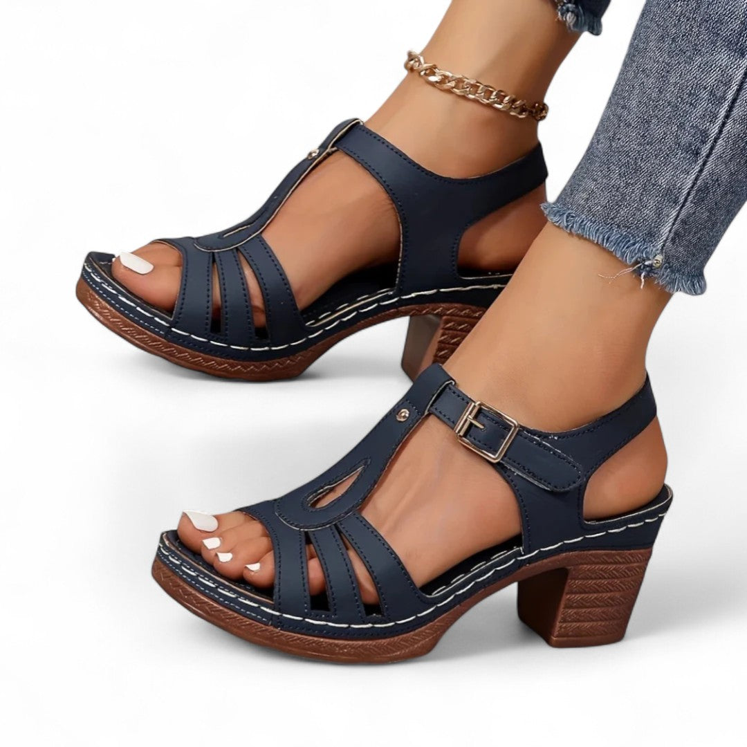 Mira Lift Block Sandals