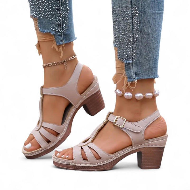 Mira Lift Block Sandals