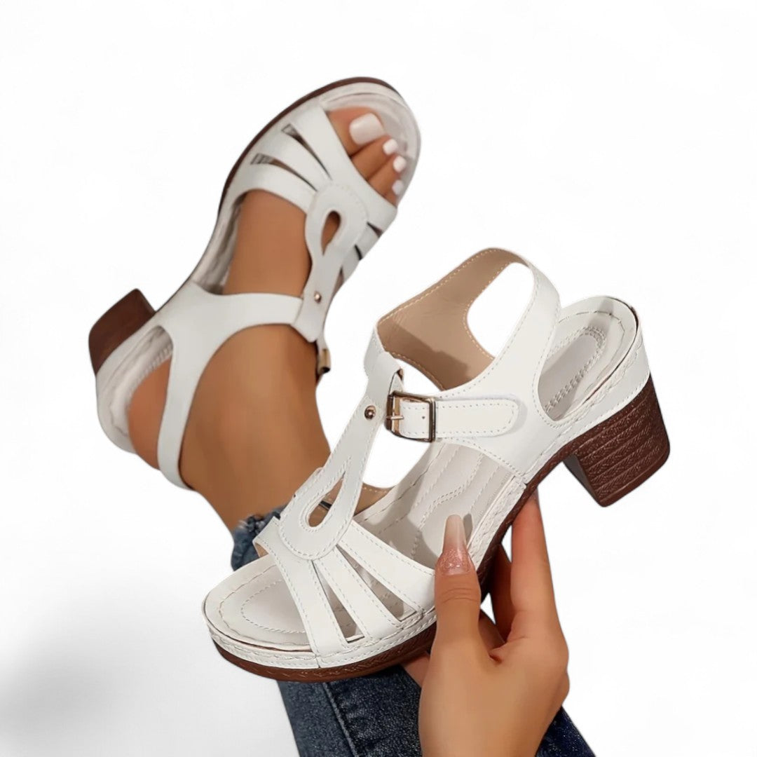 Mira Lift Block Sandals