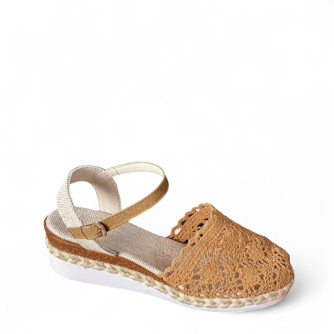 Lyra Crochet Platform Sandals