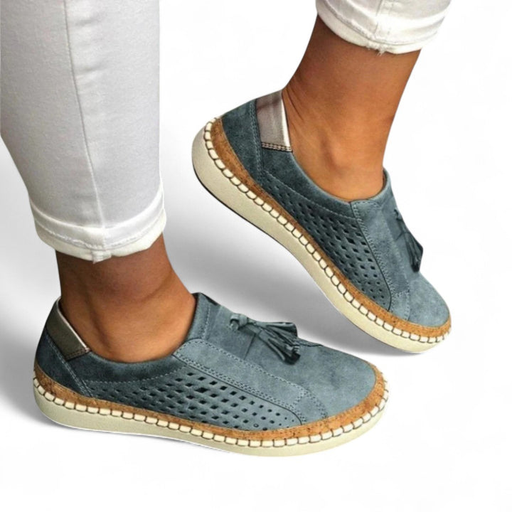 Solea Tassel Slip-Ons