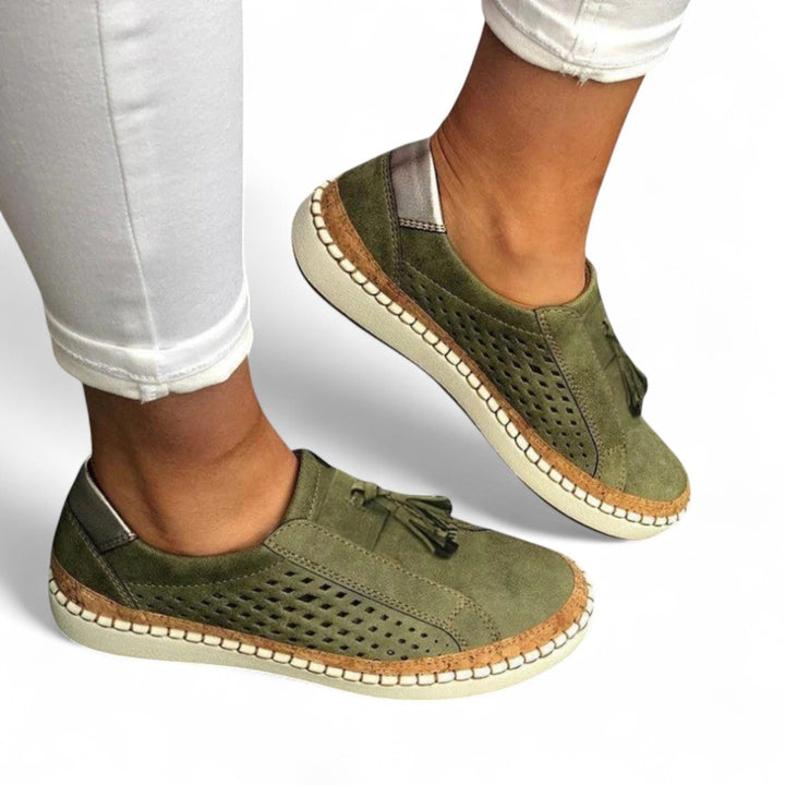 Solea Tassel Slip-Ons